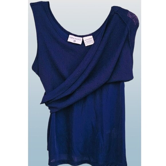 Kathy Ireland Dk Blue Tank with Liner - L - Picture 4 of 8